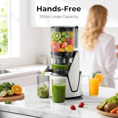 3-in-1 Cold Press Juicer with Multi-Use Design