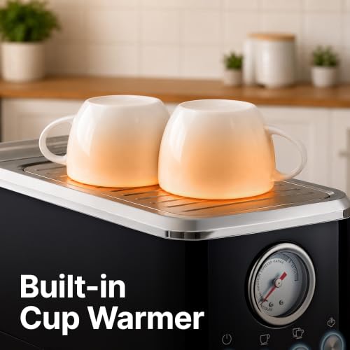 Automatic Espresso Machine with One-Touch Brewing