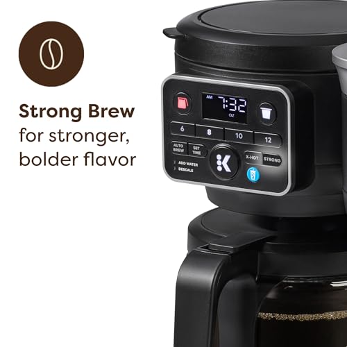 Hot & Iced Coffee Maker with Single-Serve & Carafe