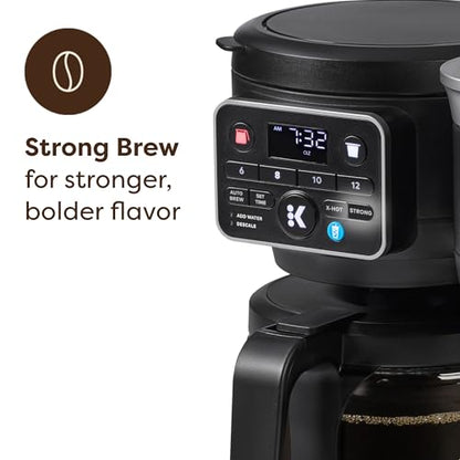 Hot & Iced Coffee Maker with Single-Serve & Carafe