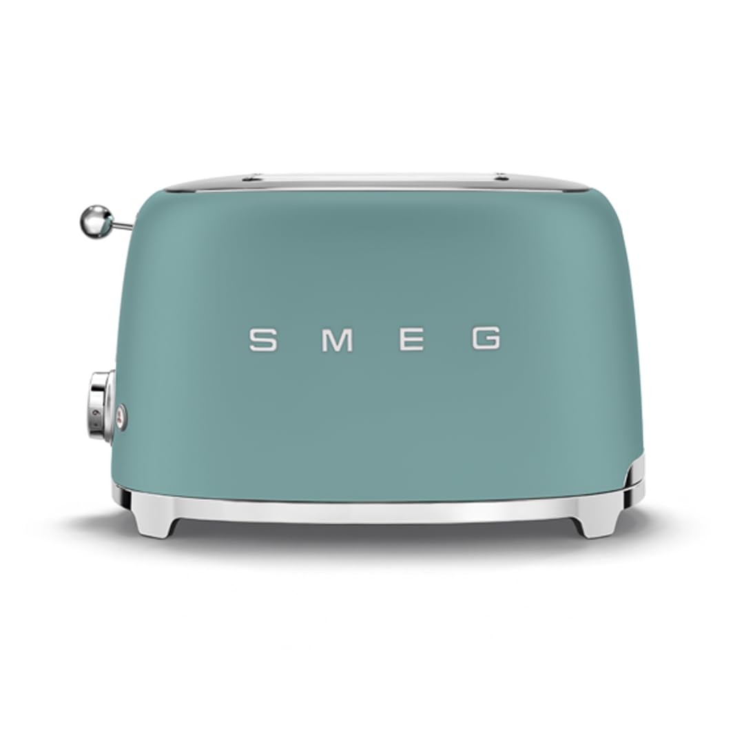 2-Slice Retro Toaster with Wide-Slot Design