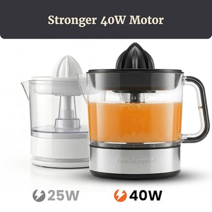 Electric Citrus Juicer with Easy-Pour Spout