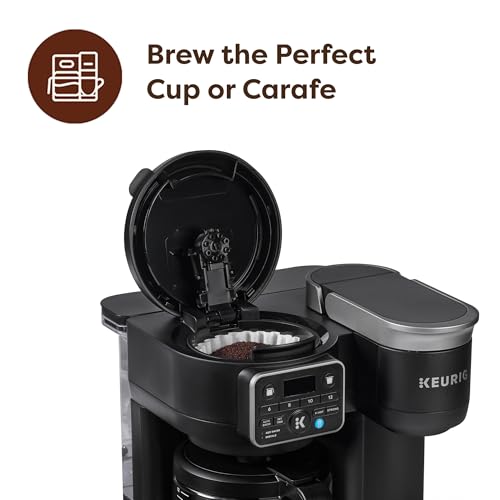 Hot & Iced Coffee Maker with Single-Serve & Carafe