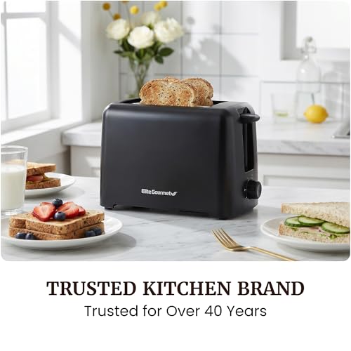 Extra-Wide Slot Toaster with Adjustable Browning