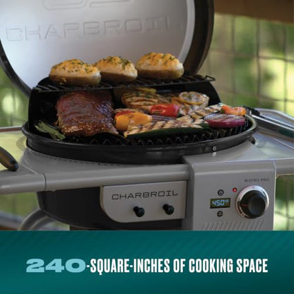 3-in-1 Electric Griddle & Charcoal Grill