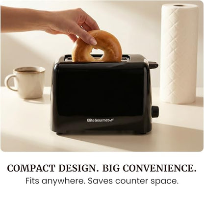 Extra-Wide Slot Toaster with Adjustable Browning