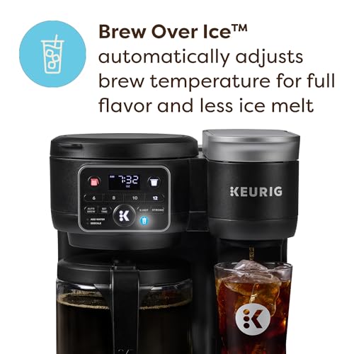 Hot & Iced Coffee Maker with Single-Serve & Carafe
