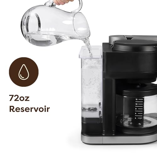 Hot & Iced Coffee Maker with Single-Serve & Carafe