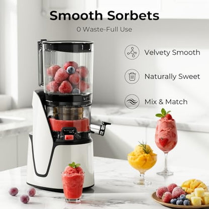 3-in-1 Cold Press Juicer with Multi-Use Design