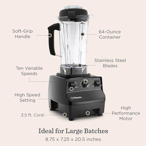 High-Performance Blender with Variable Speed Control