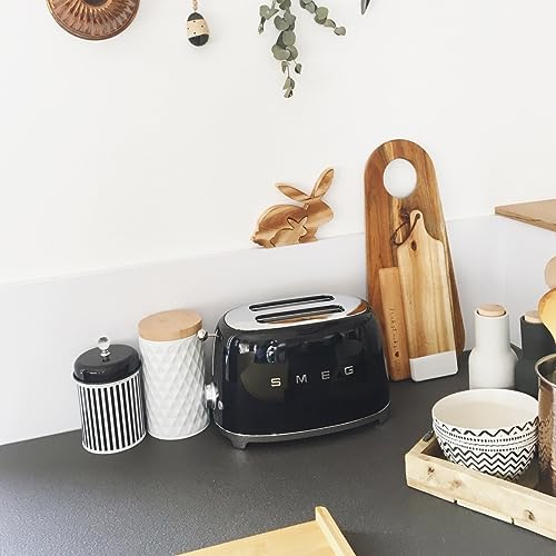 2-Slice Retro Toaster with Wide-Slot Design