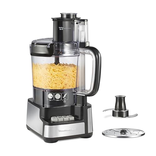 12-Cup Food Processor with Stack & Snap Design