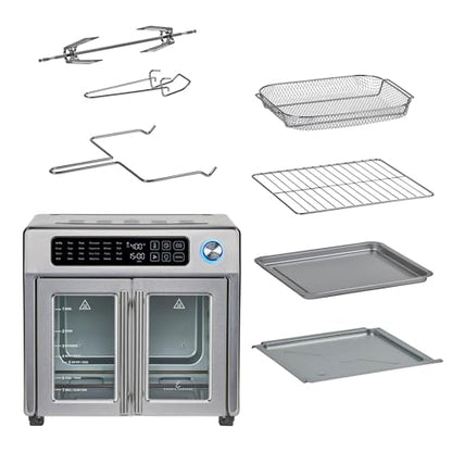 26-Quart French Door Air Fryer Toaster Oven