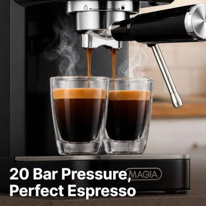 Automatic Espresso Machine with One-Touch Brewing