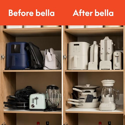Bella 7 Piece Ceramic Non-Stick Cookware Set