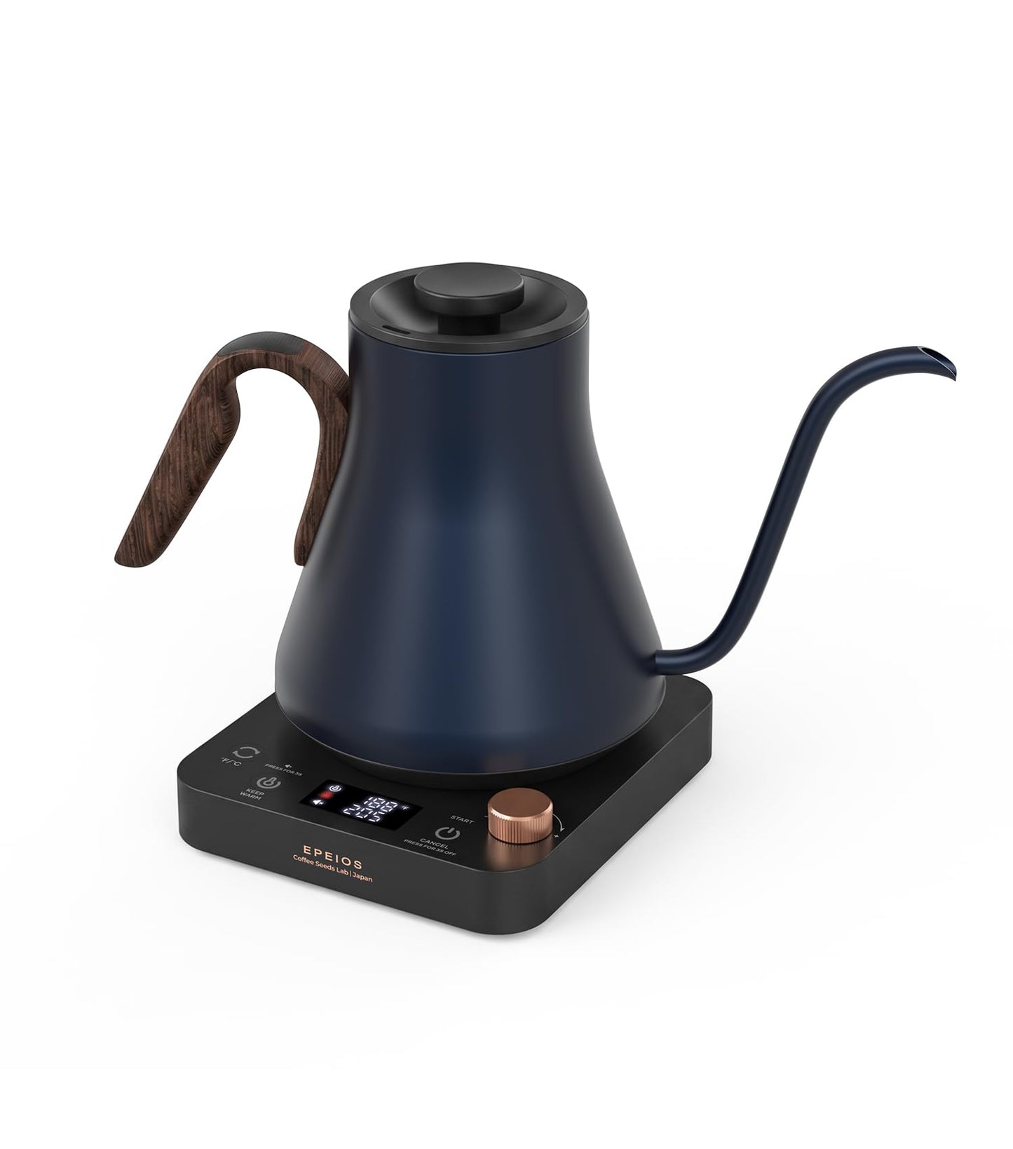 0.9L Gooseneck Kettle with ±1°F Temperature Control