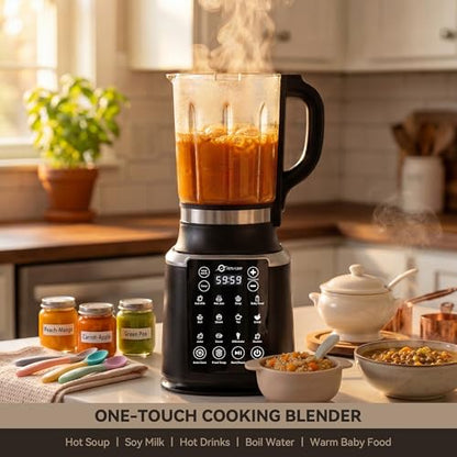 1500W Glass Blender with 14 Preset Programs