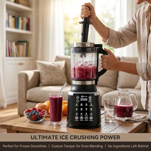 1500W Glass Blender with 14 Preset Programs