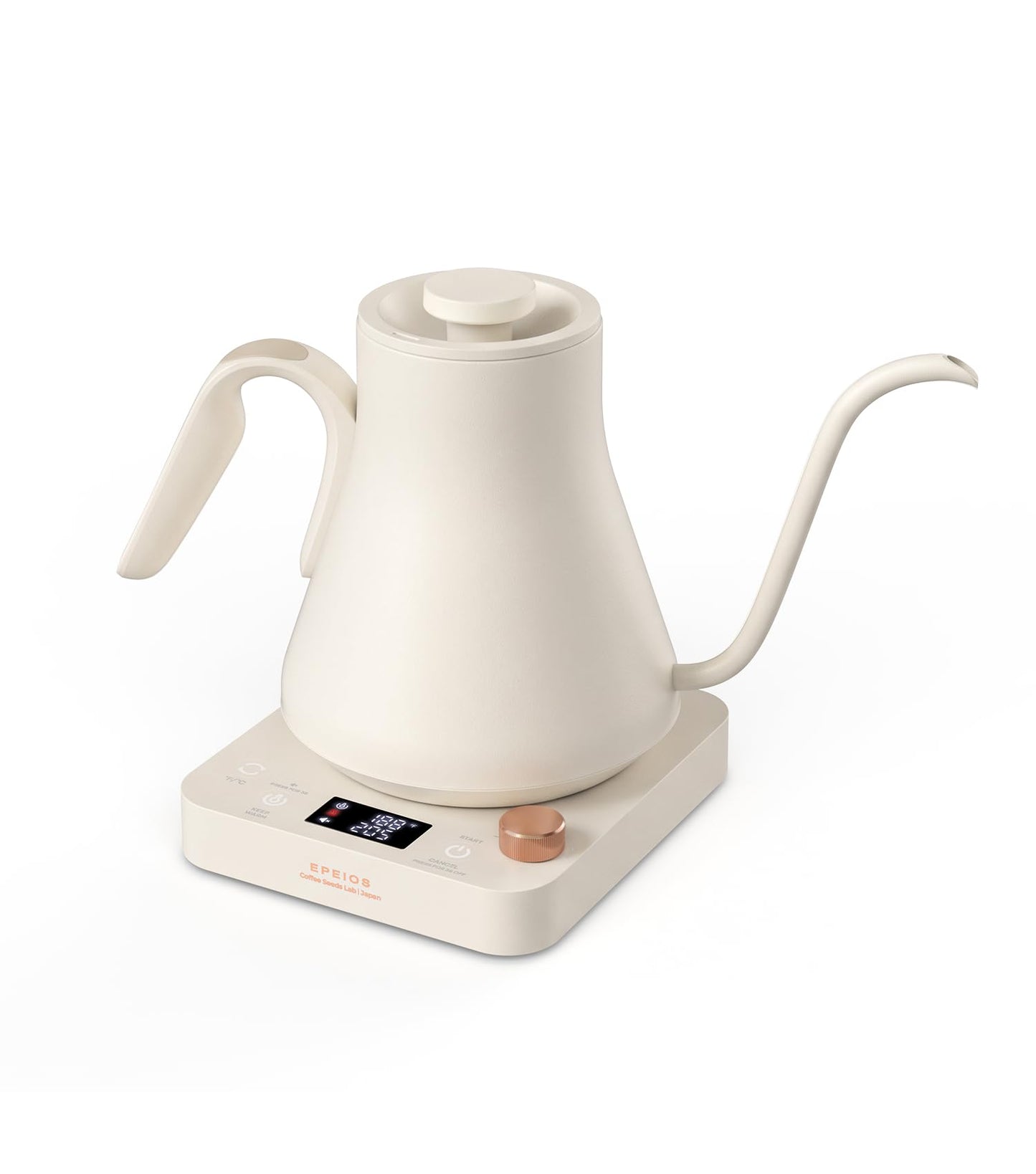 0.9L Gooseneck Kettle with ±1°F Temperature Control