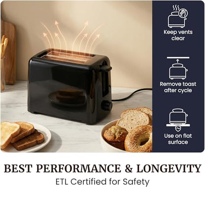 Extra-Wide Slot Toaster with Adjustable Browning