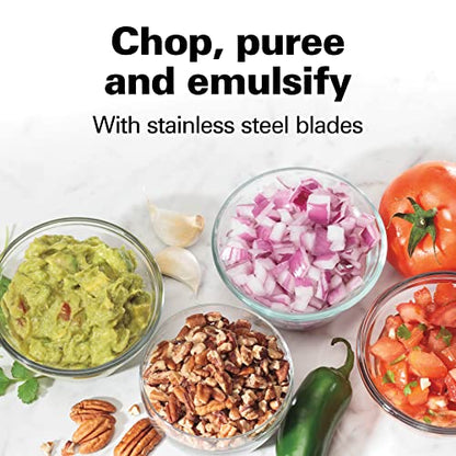 3-Cup Mini Food Processor & Vegetable Chopper