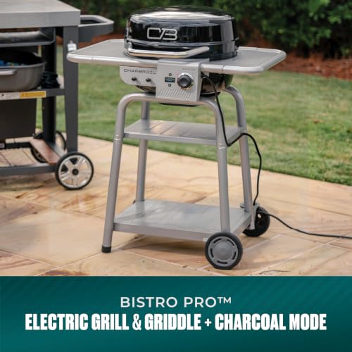 3-in-1 Electric Griddle & Charcoal Grill