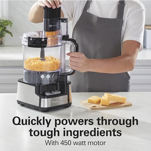 12-Cup Food Processor with Stack & Snap Design