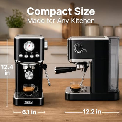 Automatic Espresso Machine with One-Touch Brewing