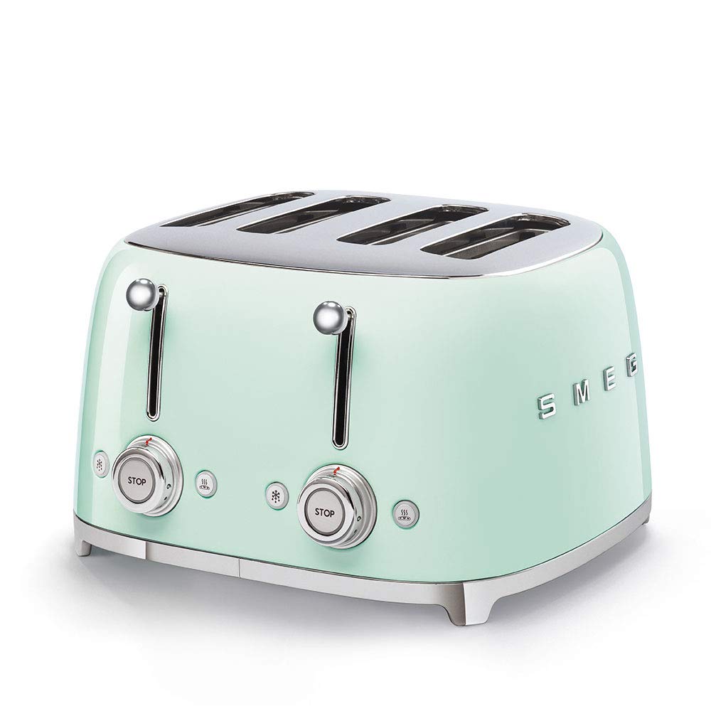 4-Slice Retro Toaster with Extra-Wide Slots