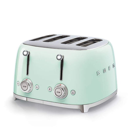 4-Slice Retro Toaster with Extra-Wide Slots
