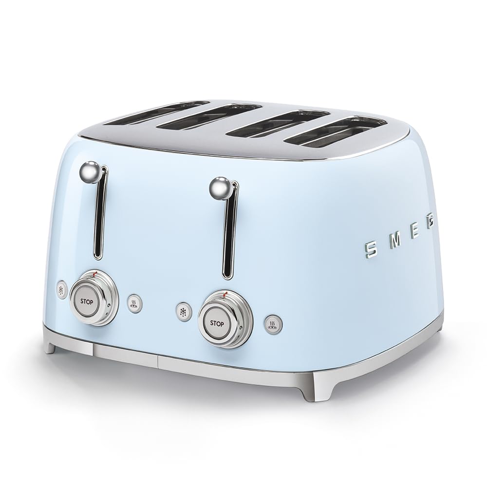 4-Slice Retro Toaster with Extra-Wide Slots