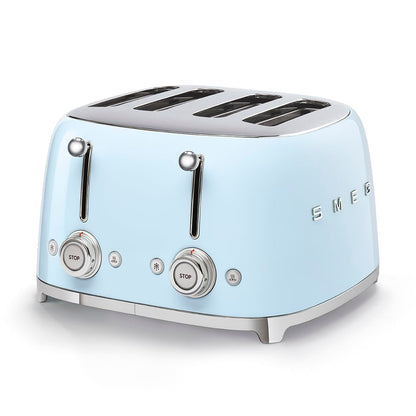 4-Slice Retro Toaster with Extra-Wide Slots