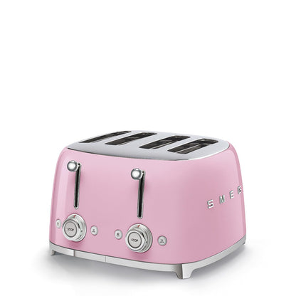 4-Slice Retro Toaster with Extra-Wide Slots