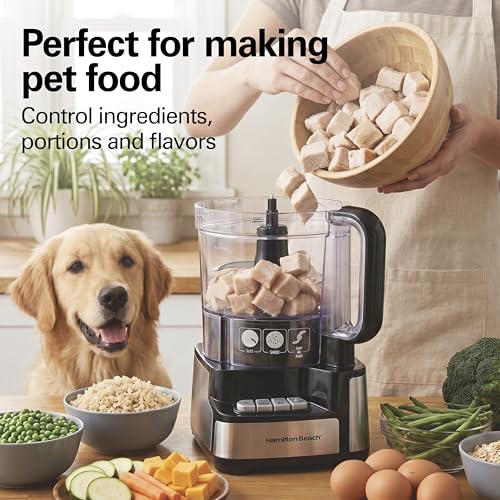 12-Cup Food Processor with Stack & Snap Design