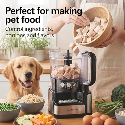 12-Cup Food Processor with Stack & Snap Design
