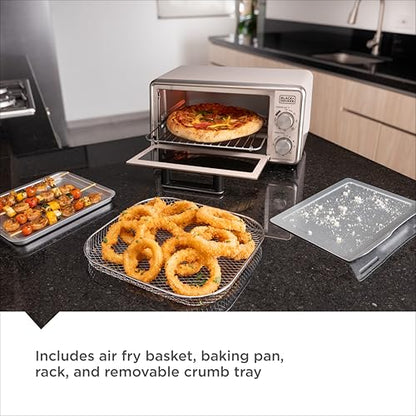 BLACK+DECKER Crisp Series Air Fryer Toaster Ovens