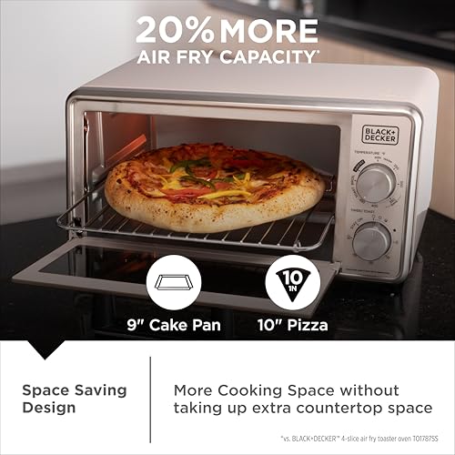 BLACK+DECKER Crisp Series Air Fryer Toaster Ovens