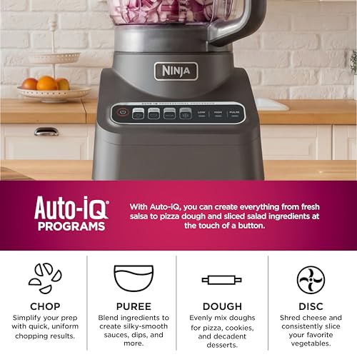 9-Cup Food Processor with 4-in-1 Functions