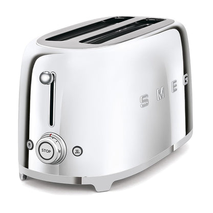 2-Slice Retro Toaster with Wide-Slot Design