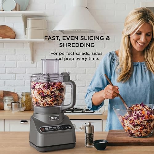 9-Cup Food Processor with 4-in-1 Functions