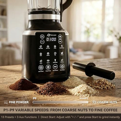 1500W Glass Blender with 14 Preset Programs