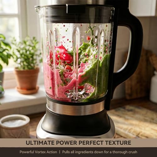 1500W Glass Blender with 14 Preset Programs