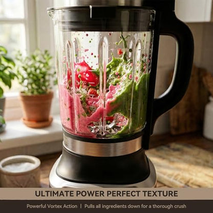 1500W Glass Blender with 14 Preset Programs