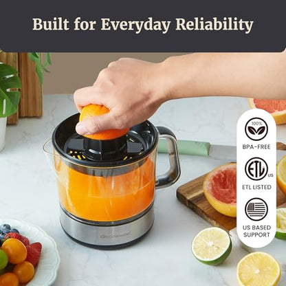 Electric Citrus Juicer with Easy-Pour Spout