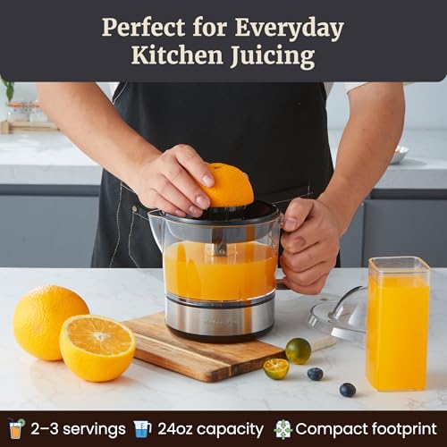 Electric Citrus Juicer with Easy-Pour Spout