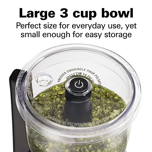 3-Cup Mini Food Processor & Vegetable Chopper