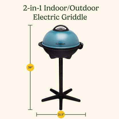 2-in-1 Indoor/Outdoor Electric Grill