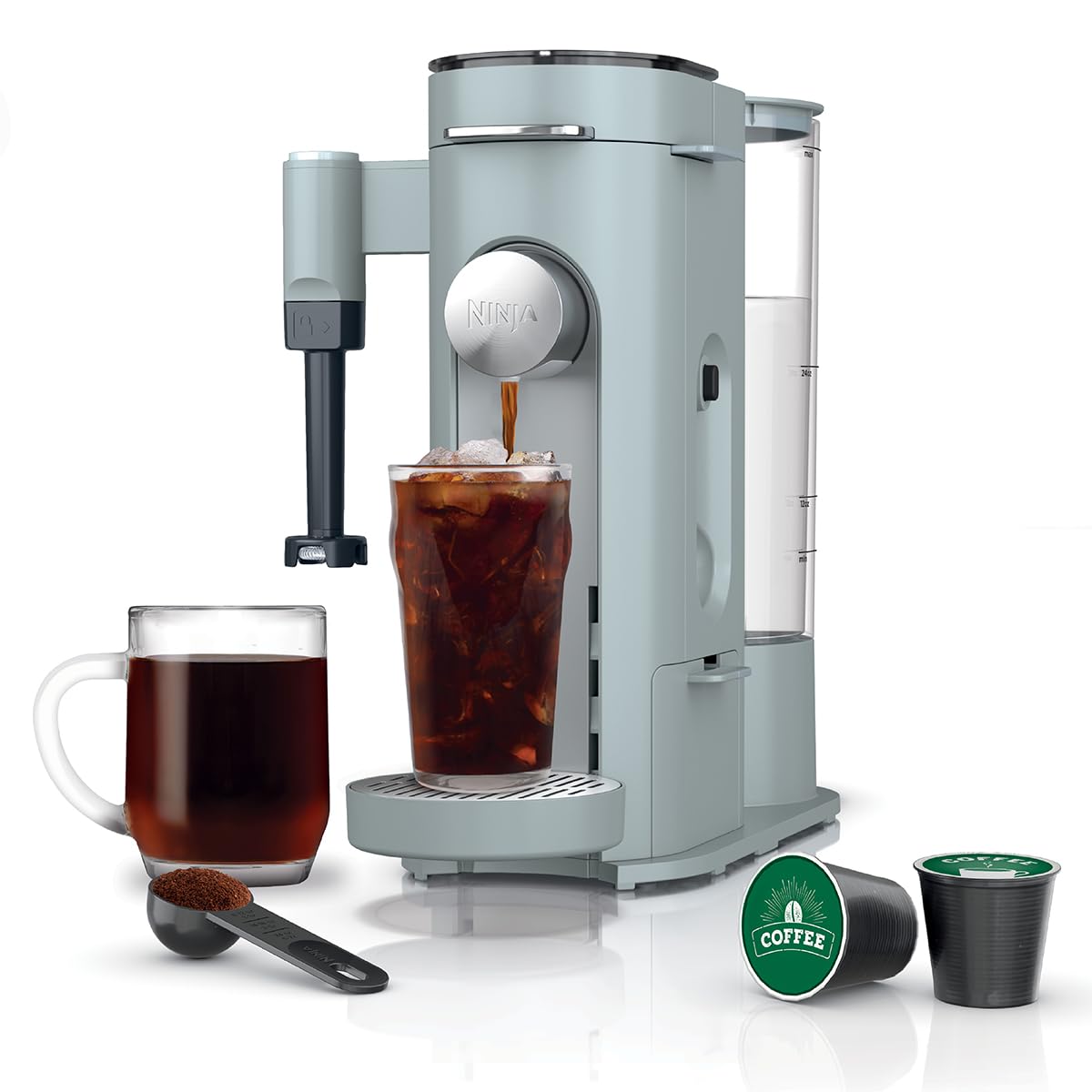 Pod & Grounds Coffee Maker with Specialty Brewing