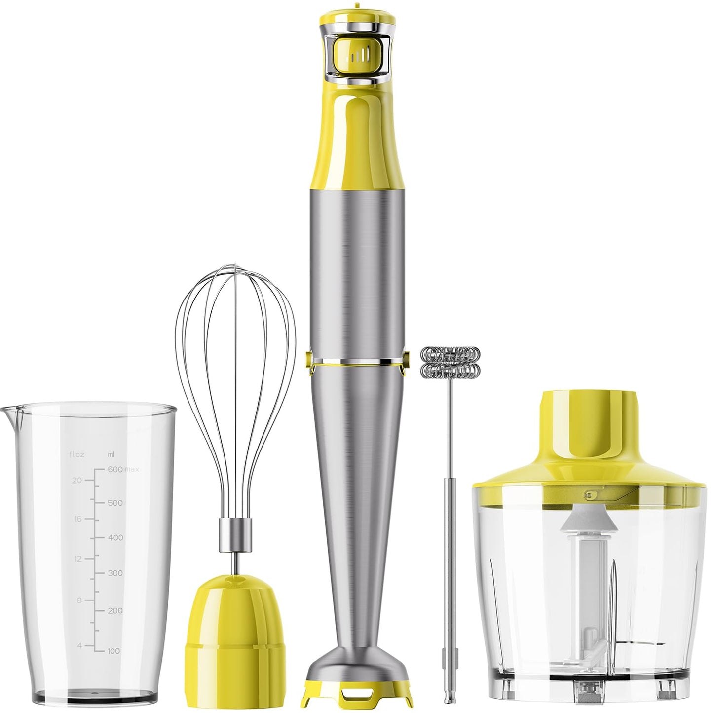 5-in-1 Immersion Blender with Variable Speed Control