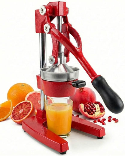 Cast Iron Citrus Juicer with Stainless Steel Cup